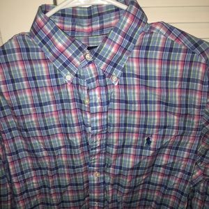 Ralph Lauren Multi-Color Button Down Large